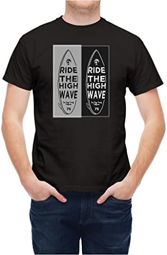 T-shirt Ride The High Wave Black XL