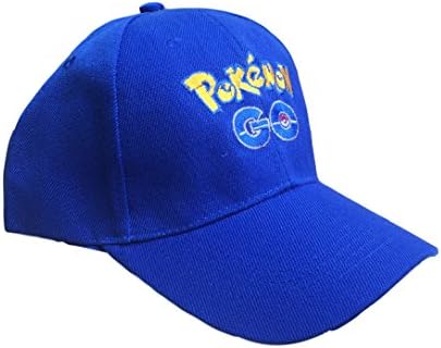 POKEMON GO Embroidered Unisex Baseball Cap (Royal Blue)