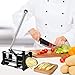 Reliatronic French Fry Cutter, Stainless Steel Potato Cutter, Easy to Clean Vegetable Cutter with 2 Size Durable Blades Perfect for Potato, Onions, Carrots, Cucumbers