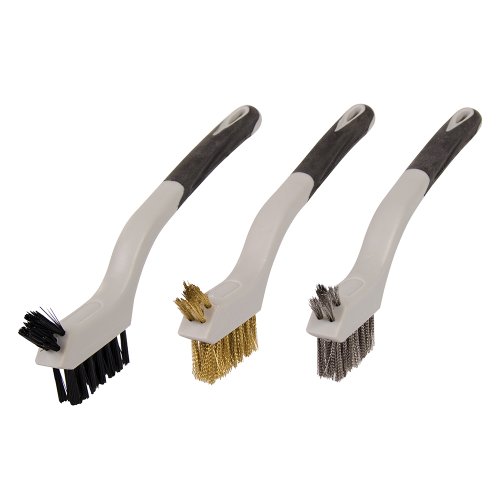 Silverline Mini Wire Brush Set 3pce 3pce