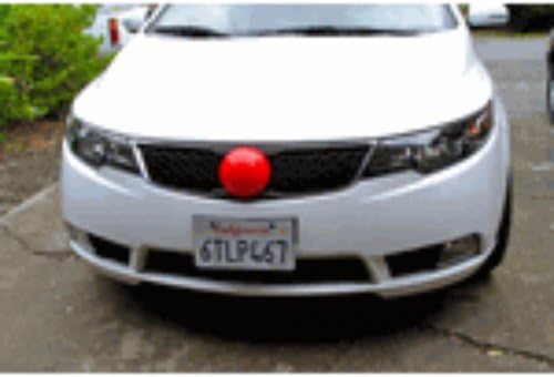 Car Clown Nose, 6" Red