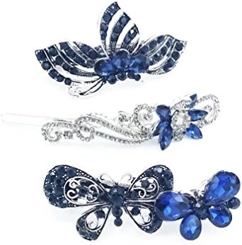 Stesti Online Butterfly Hair Clips for Women Vintage Hair Barrettes for Women Valentine Day Gifts for Her