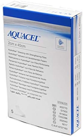 Hydrofiber Dressing Aquacel® Hydrofiber® NaCMC 0.75 X 18 Inch - 1xEA