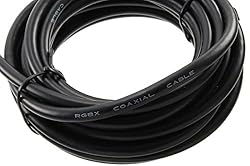 CablesOnline 15ft RG8x Coax 50 OHM BNC Male/Male