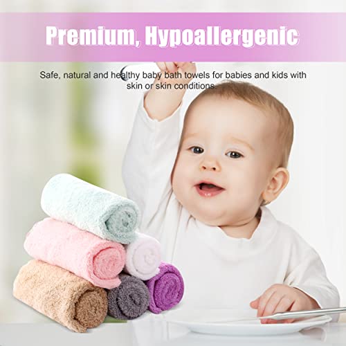 SWEET DOLPHIN 18 Pack Baby Washcloths for Boy and Girl, Microfiber