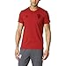 adidas Men's Manchester United Graphic Tee BST Soccer T-Shirt (Red)