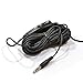 kenable Stereo/Mono Super Bass Sound Cushioned TV Headphones - Long 6m (~20 feet) Cable