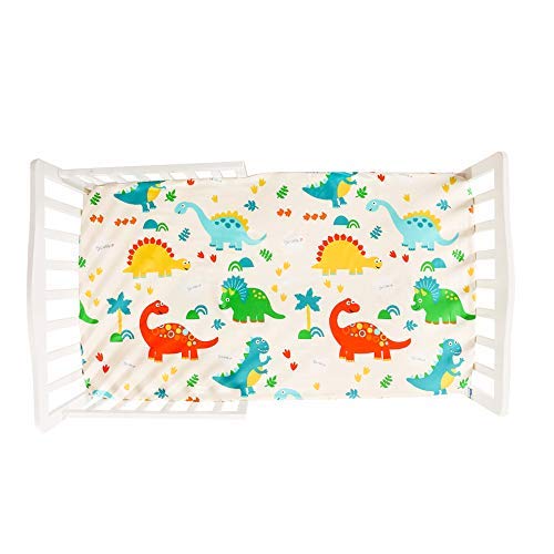 Toddler Bed linens 100 Cotton Fitted Crib Sheets Baby Sheet for Standard Crib and Toddler