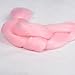 5 Pieces Jumbo Braid Hair Ombre Jumbo Braiding Hair Extension Kanekalon High Temperature Jumbo Braids for Twist Crochet Braiding Hair(5PCS, Pink)