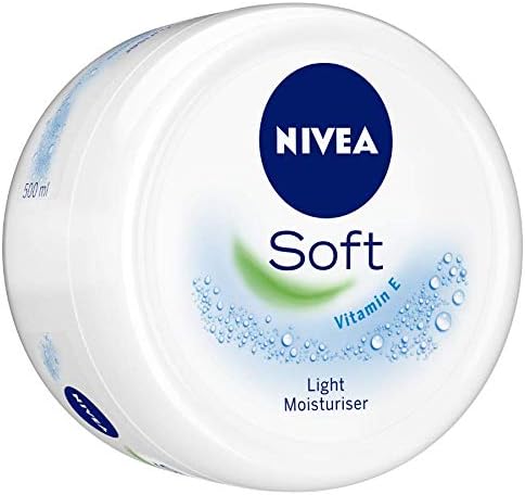 NIVEACream, Soft Light Moisturiser With Vitamin E, 500 ml