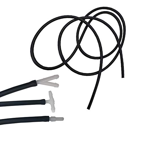 BUENNUS Universal Car Windshield Washer Hose Repair Kit 200cm/78.8inch Windshield Wiper Fluid Tube with 9 Pieces Hose White Connectors Wiper Fluid Hose Kit Connect Car Water Pump and Wiper Nozzles - Thumbnail 6