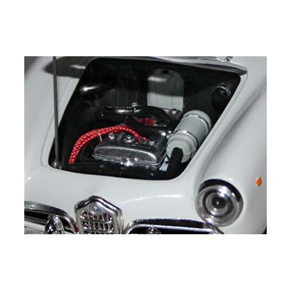 ITALERI 3653S - 1:24 Alfa Romeo Giulietta Spider 1300 , Modellbau, Bausatz, Standmodellbau, Basteln, Hobby, Kleben, Plastikbausatz, detailgetreu, Unlackiert – Bild 4
