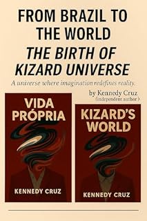 Livro FROM BRAZIL TO THE WORLD: the birth of Kizard's Universe