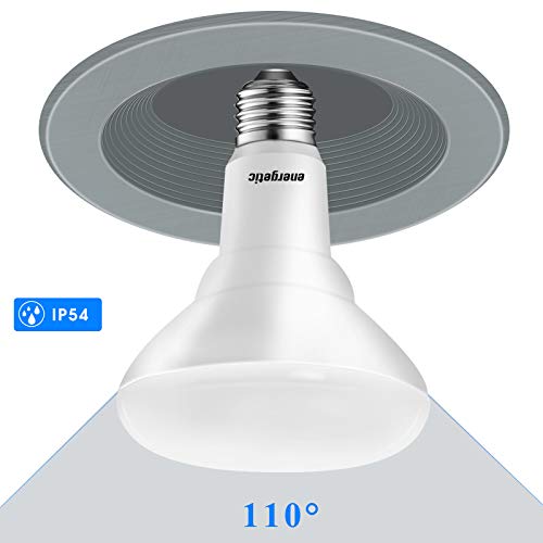 12Pack BR30 Indoor Recessed Light Bulb, Dimmable, 11W=75W, 3000K Warm