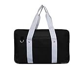 MyLifeUNIT Japanese School Bag, Horizontal Anime High School Bag for Cosplay (Black)
