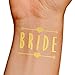Bachelorette Party Bride Squad Fanny Pack with Bride Tattoo