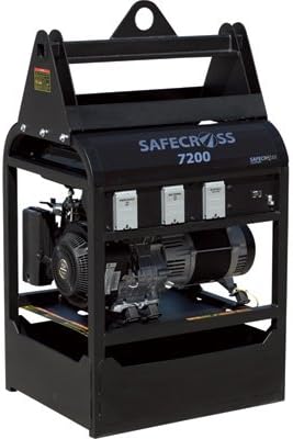 SafeCross Anti-Theft Portable Generator - 7200 Surge Watts, 6000 Rated Watts, Model# SAFECROSS 7200
