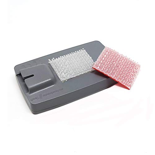 4R Quattroerre 1683 Dual Lock for Telepass 2019 Removable Fixing Transparent, 20 x 25 mm, 2 Pieces