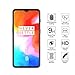 (2 Pack) Orzero Compatible for Oneplus 6T Tempered Glass Screen Protector (Full Adhesive), 2.5D Arc Edges 9 Hardness HD Anti-Scratch Bubble-Free Full-Coverage (Lifetime Replacement)