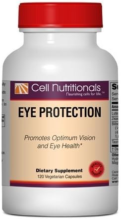 Eye Protection with Lutein, Zeaxanthin, Bilberry & Taurine by Cell Nutritionals
