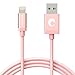 Lightning Cable, i-Blason 6 Feet (1.8m) Apple MFI Certified Lightning Cable for iPhone 6s /6 / Plus, iPhone 5S, iPad Air 2, iPad Mini 3 4 (Rose Gold)