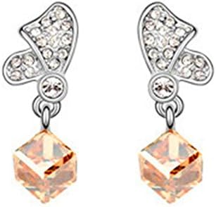 KaiSasi Ms Meng Yi Cai lovely Temperament Fashion Jewelry Earrings(C1)