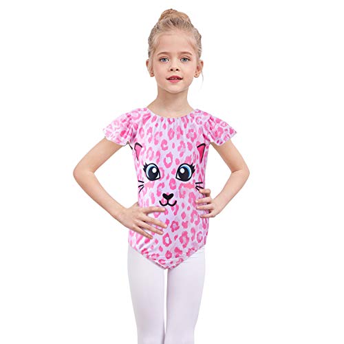 MHJY Girls Gymnastics Leotard Unicorn Ballet Dancewear One-Piece Activewear Bodysuit Athletic Leotards - Thumbnail 2