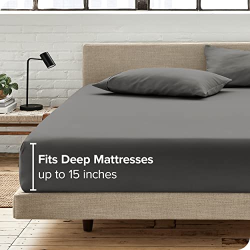 Fitted Bottom Sheet Twin XL Size Premium 1800 Microfiber UltraSoft