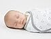 Amazing Baby Swaddle Blanket with Adjustable Wrap, Set of 3, Little Village, Trees and Triangles, Black, Small