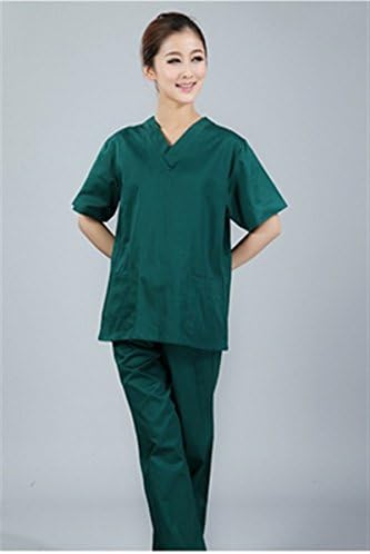 RZMY Female Nursing Medical Doctor doctress Scrub Set Uniform Doctor Biohazard Suits Divided Suits Operating Room