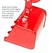 Excavator Sand Digger Toy Backhoe for Kids (Ride On) Outdoor Digging Scooper for Dirt, Snow, Beach, Sandbox | Heavy-Duty Metal, 2-Hand Operation, 360° Swivel Seat | Ages 3+ (red)