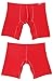 Winday Men's Sexy Briefs Thong G-string Elastic Smooth Bikini Airplane Underwear N4011 L/US M Red