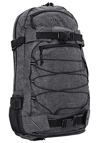 Forvert Sac à dos unisexe Melange Louis, Noir chiné, Taille unique, Rucksack