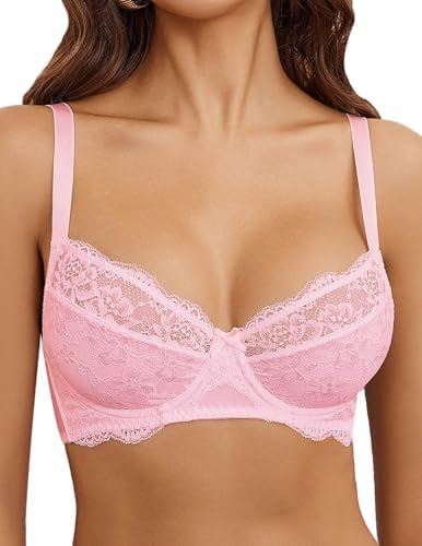 Aubade Women's Softessence Half-Cup Underwire Lace Bra- Balconette
