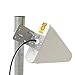 Altelix Wide Band Log Periodic Directional Antenna 75 Ohm 698-2700MHz 12 dBi 2G 3G 4G LTE with F-Female Connector