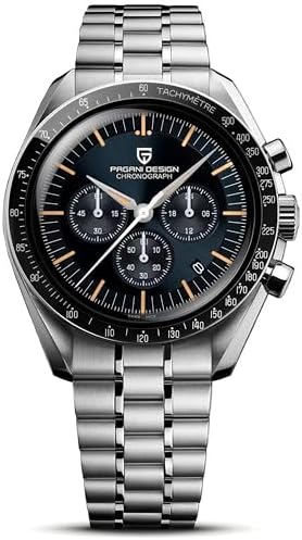 Amazon.com: ADDIESDIVE Men's Chronograph Watch Black Homage Quartz