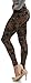 Lush Moda Extra Soft Leggings with Designs- Variety of Prints - 38F, One Size fits Most (XS - XL), Antique Rose