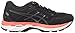 ASICS Women's Gt-2000 5 Running Shoe (6, Black/Carbon/Flash Coral)