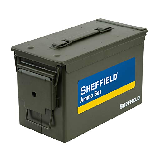 Sheffield 12642 Military Style 50Cal Ammo Can, Airtight and Water