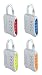 Master Lock 653D Set-Your-Own-Combination 2-inch Padlock, 4-Pack, Color May Vary, primary