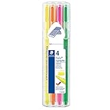 Staedtler Triplus Textsurfer Highlighter, 4 Color Set (362 SB4)