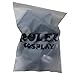 Rulercosplay Tokyo Ghoul Kaneki Ken 3D PU Leather Mask Cosplay Mask (Black 3D)