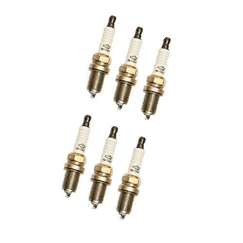 6 Pack Genuine Briggs & Stratton 491055 Spark Plug Fits Champion RC12YC OEM