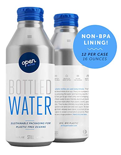 Open Water Still Bottled Water with Electrolytes in 16-oz Aluminum Bottles (4 Cases, 48 bottles - Still) | BPA-free and Eco friendly - Thumbnail 6