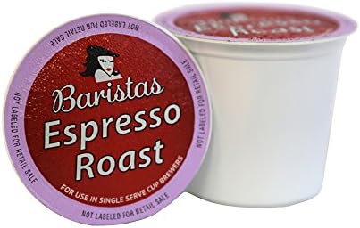 Baristas Espresso Roast Single Serve Coffee Cups, Keurig 2.0 Compatible