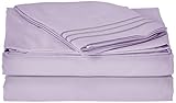 Elegant Comfort 1500 Thread Count Luxury Egyptian QualityWrinkle and Fade Resistant 3-Piece Sheet Set, Twin/Twin X-Large, Lilac