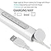 Electric Toothbrush Rechargeable Sonic Toothbrush 4 Hours Charge Minimum 30 Days Use with 3 Replacement Heads 5 Optional Modes Achieve Whiter Healthier Teeth Water Proof white by Deripus