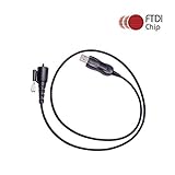 maxtop APCUSB-KM43 FTDI USB Programming Cable for Kenwood TK-5710 TK-5810 TK-5910 TK-6900 TK-690 TK-790 TK-890 as KPG-43
