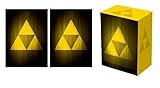 Legion Iconic TriForce Deck Box + 100 Matching Matte Finish Sleeves (fits Magic / MTG, Pokemon Cards)