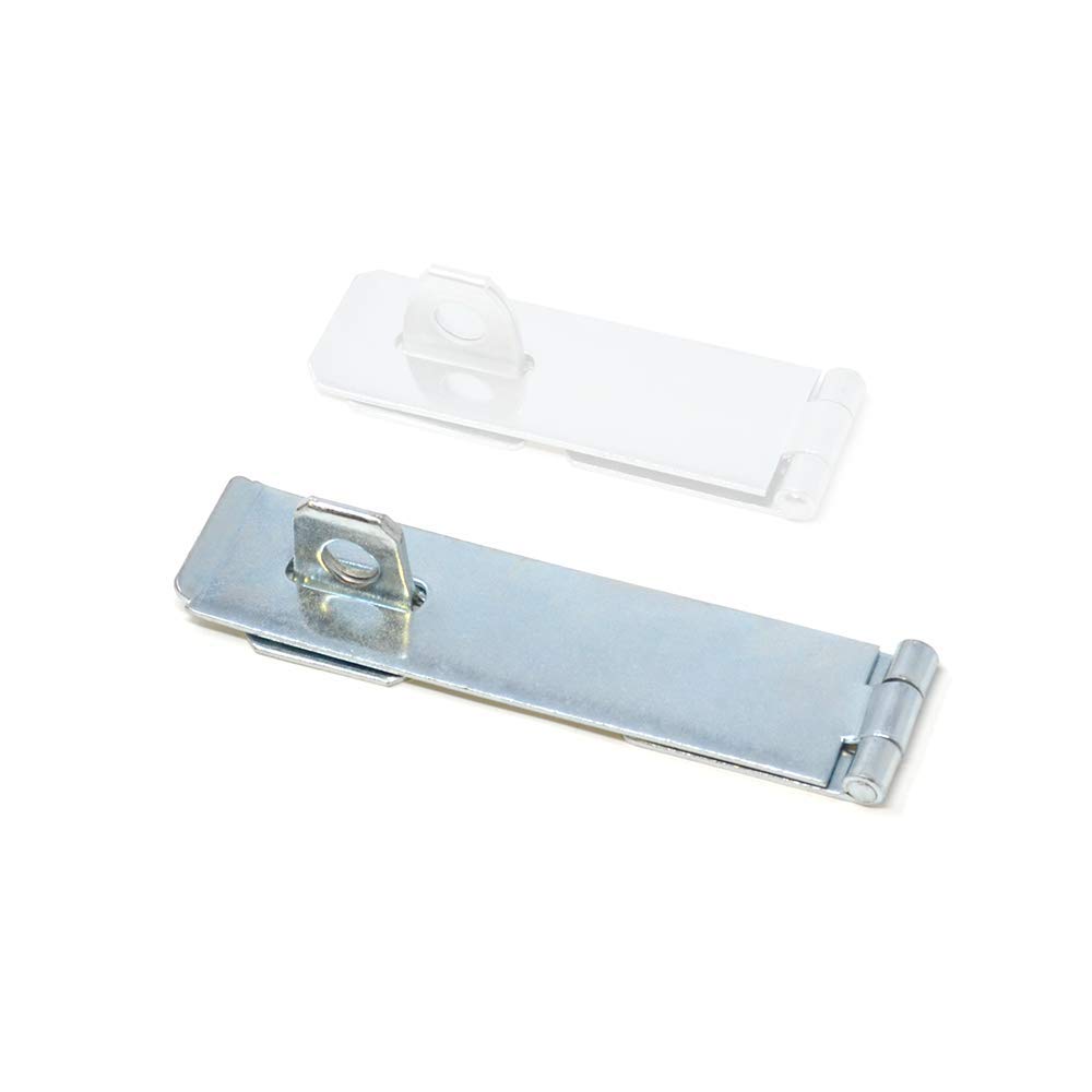ZEROplus Bright Zinc Plated Hasp and Staple, for Garden Gates & Sheds, ZHS617 (150mm)